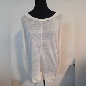 Line the Label linen blend tunic Sz M/L